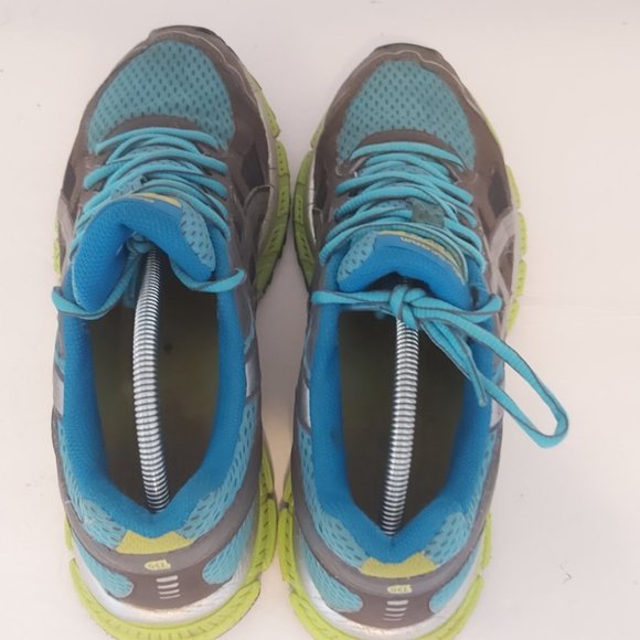 ASICS | Women's Gel Scram Running Shoes Blue Grey Size 7.5 - Picture 5 of 8